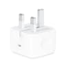 Apple 20W USB-C Power Adapter (3-Pin) | Compact & Lightweight Design | 100–240V Worldwide Input | Built-in Overheat & Overcurrent Protection | Compatible with iPhone, iPad, AirPods & USB-C Devices