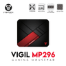 Fantech VIGIL MP296 | Gaming Mouse Pad | 350x300x4mm Size | Control Surface Material | Anti-Slip Rubber Base | Anti-Fray Stitched Edges | Precision Tracking Design