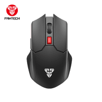 Fantech CRUISER WG11 | Wireless Gaming Mouse | Optical Sensor | 800-2400 DPI | 30 IPS | 10G Acceleration | 250Hz Polling Rate | 6 Programmable Buttons | Ergonomic Design | Wireless 2.4GHz Connectivity
