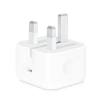 Apple 20W USB-C Power Adapter (3-Pin) | Compact & Lightweight Design | 100–240V Worldwide Input | Built-in Overheat & Overcurrent Protection | Compatible with iPhone, iPad, AirPods & USB-C Devices
