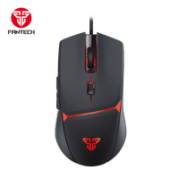 Fantech Crypto VX7 | Wired Gaming Mouse | Optical Sensor | 8000 DPI | 125Hz Polling Rate | 10M Keystroke Durability | 20G Acceleration | RGB Lighting | Macro Support | Ergonomic Design