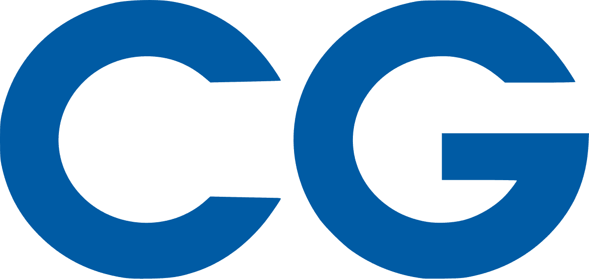 CG brand logo